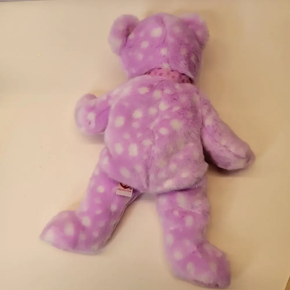 Ty Fizz Pink Polka Dot Oversized Beanie Baby 15